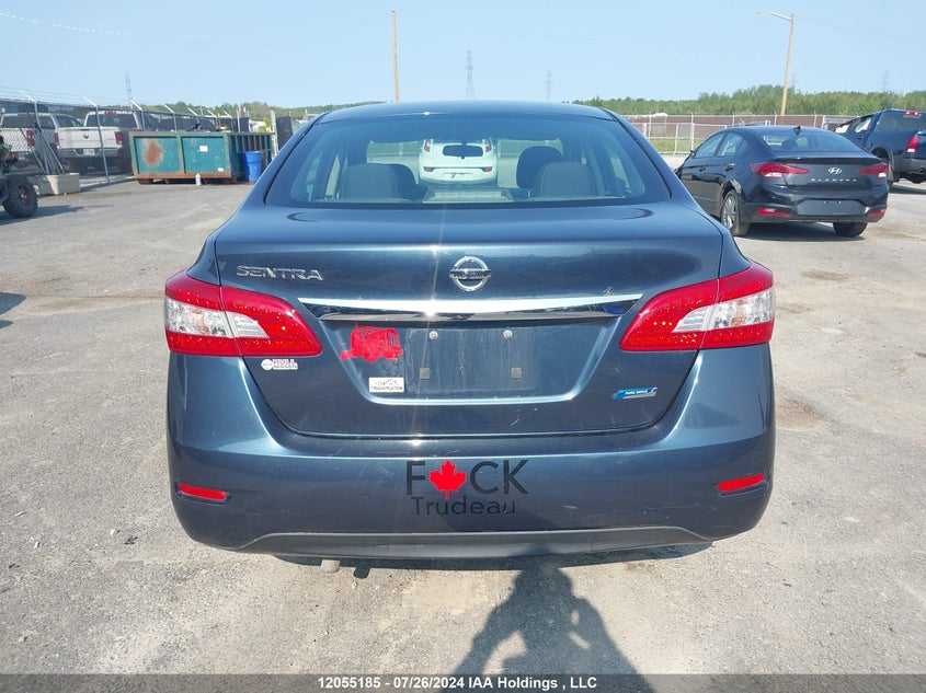 2014 Nissan Sentra S/Sv/Sr/Sl VIN: 3N1AB7AP9EL689066 Lot: 12055185