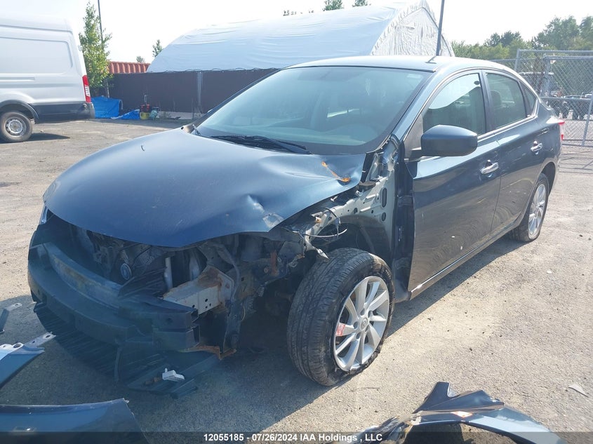 2014 Nissan Sentra S/Sv/Sr/Sl VIN: 3N1AB7AP9EL689066 Lot: 12055185