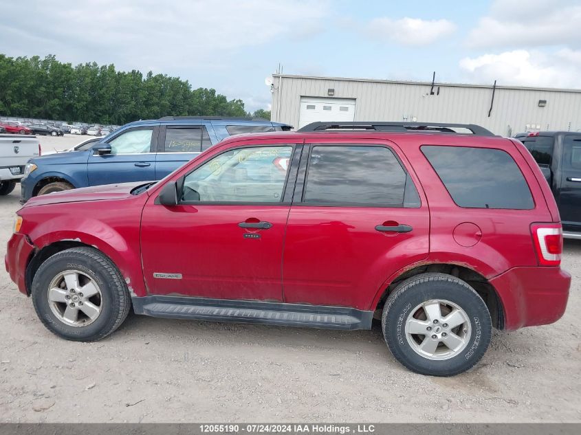 2008 Ford Escape Xlt VIN: 1FMCU03Z88KC43191 Lot: 12055190