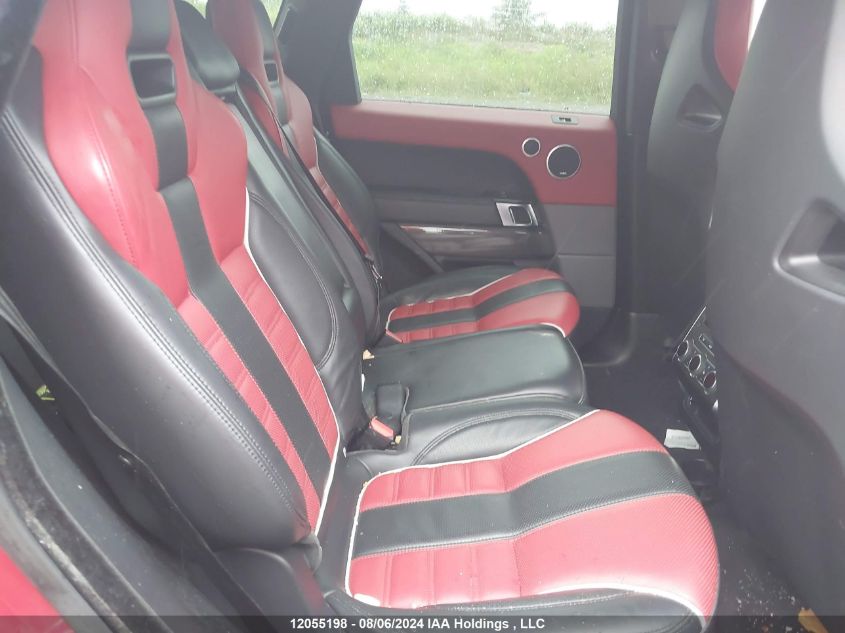 2016 Land Rover Range Rover Sport Svr VIN: SALWZ2EF6GA591456 Lot: 12055198