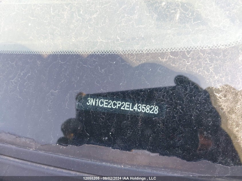 2014 Nissan Versa Note S/S Plus/Sv/Sl VIN: 3N1CE2CP2EL435828 Lot: 12055205