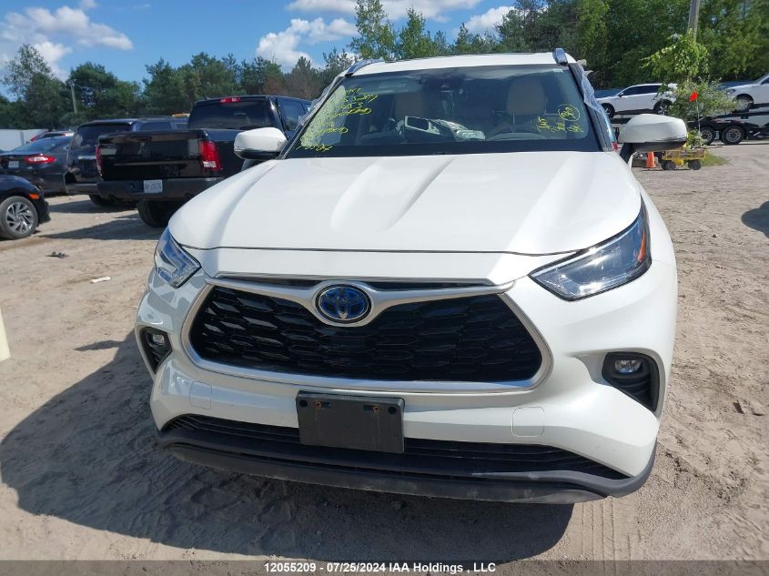 2020 Toyota Highlander VIN: 5TDGBRCH2LS000453 Lot: 12055209