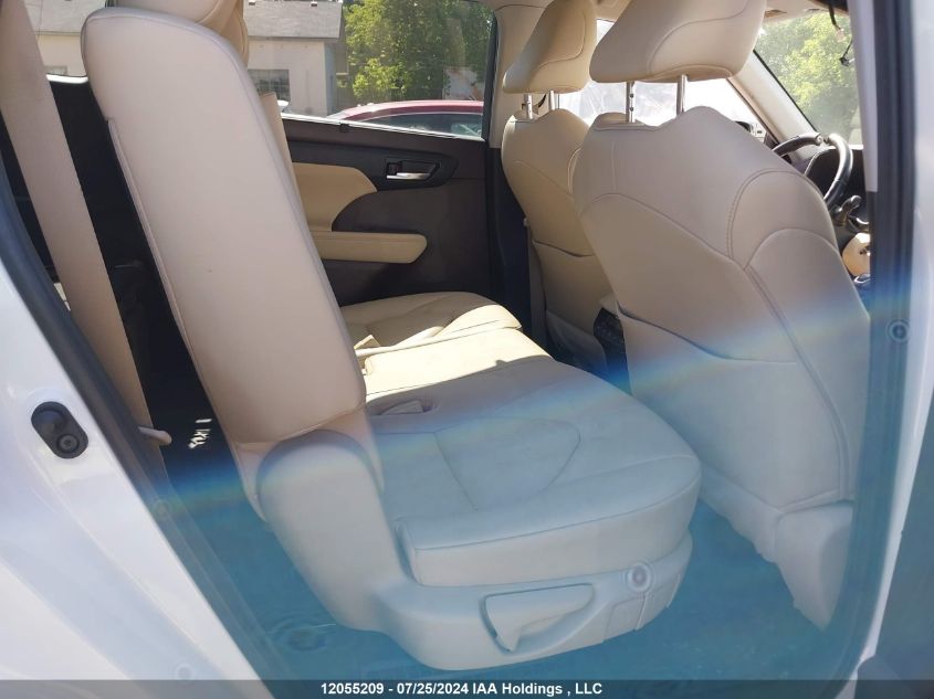 2020 Toyota Highlander VIN: 5TDGBRCH2LS000453 Lot: 12055209