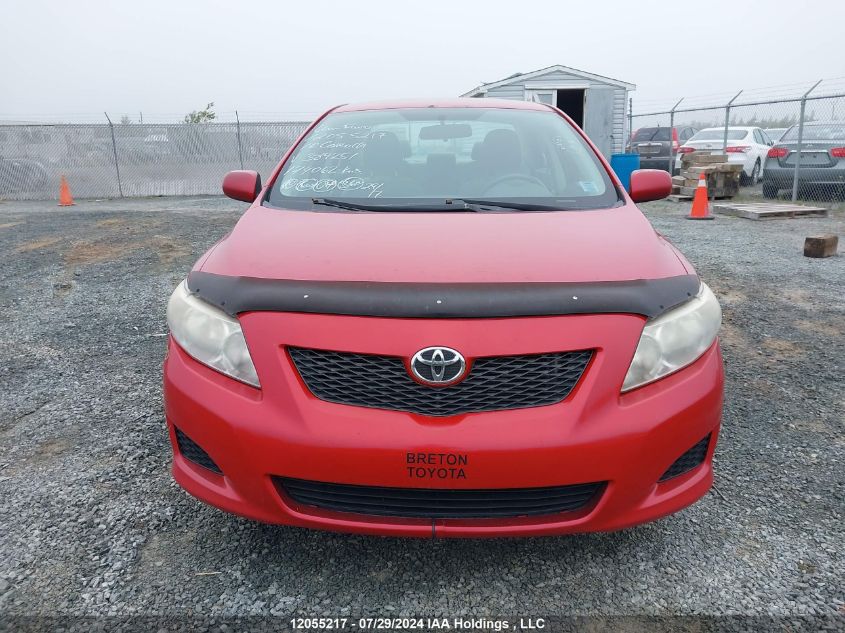 2010 Toyota Corolla Ce VIN: 2T1BU4EE5AC389251 Lot: 12055217