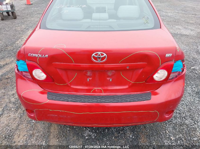2010 Toyota Corolla Ce VIN: 2T1BU4EE5AC389251 Lot: 12055217
