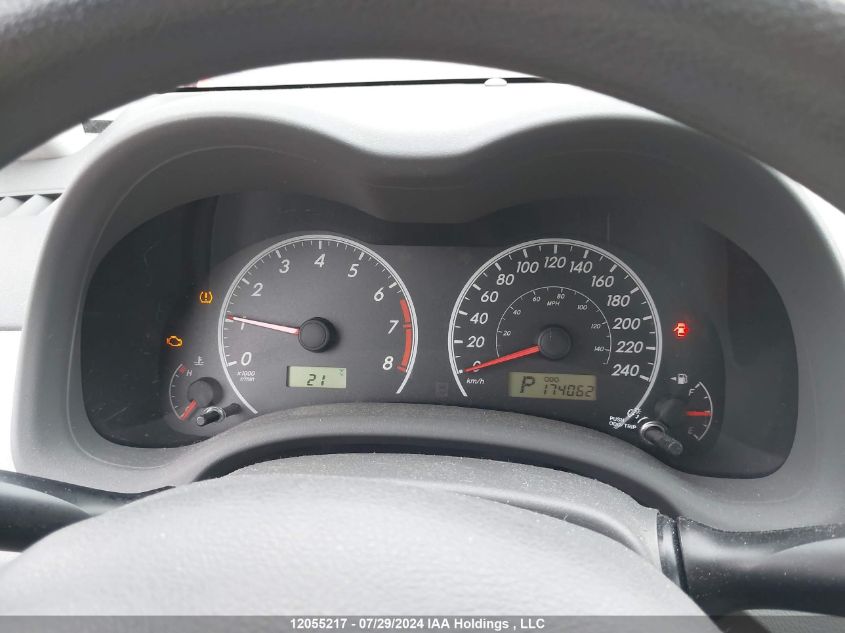 2010 Toyota Corolla Ce VIN: 2T1BU4EE5AC389251 Lot: 12055217