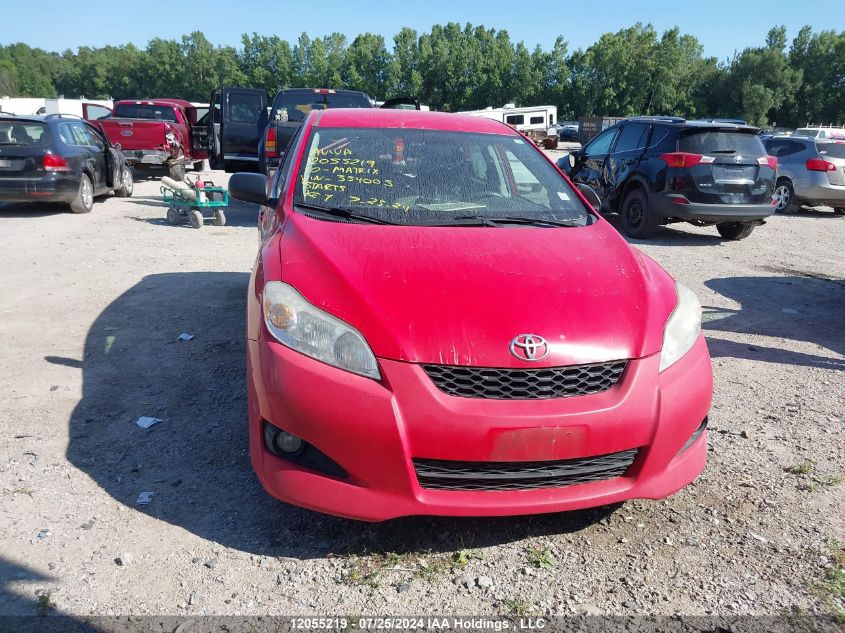 2010 Toyota Corolla Matrix VIN: 2T1KU4EE2AC354005 Lot: 12055219