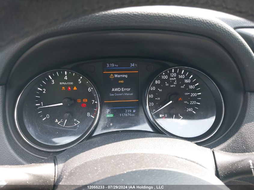 2020 Nissan Rogue VIN: 5N1AT2MV7LC726451 Lot: 12055233