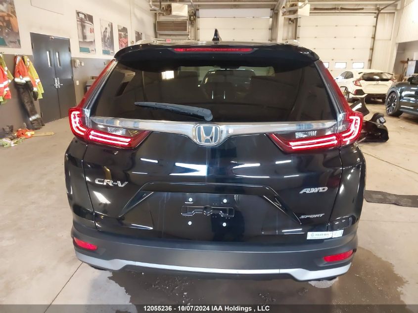 2021 Honda Cr-V VIN: 2HKRW2H45MH237200 Lot: 12055236