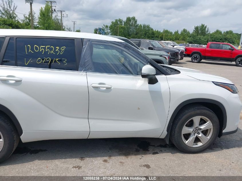 2023 Toyota Highlander L/Le/Xle/Limited/Platinum/Xse VIN: 5TDKDRBH3PS019153 Lot: 12055238