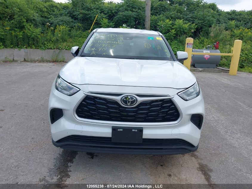 2023 Toyota Highlander L/Le/Xle/Limited/Platinum/Xse VIN: 5TDKDRBH3PS019153 Lot: 12055238