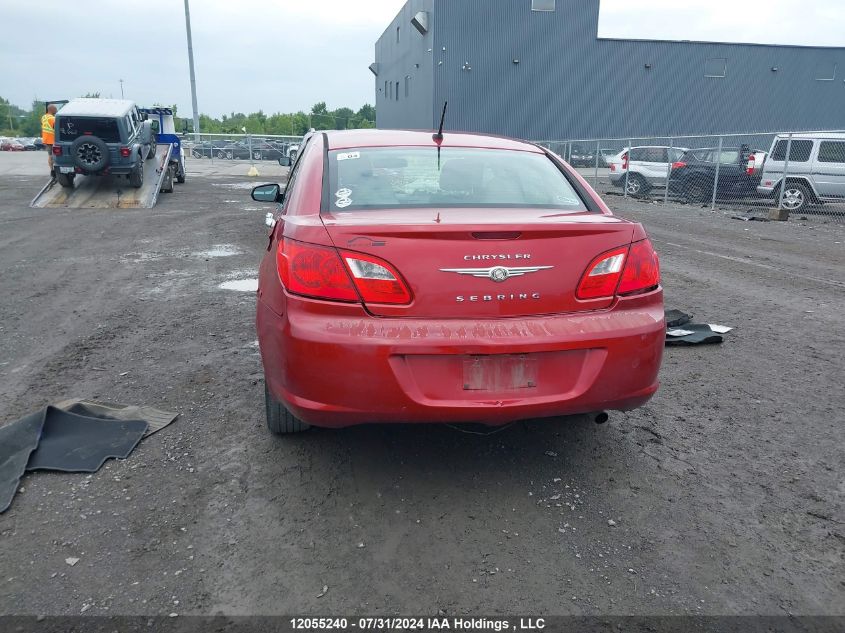 2010 Chrysler Sebring VIN: 1C3CC4FB6AN117885 Lot: 12055240
