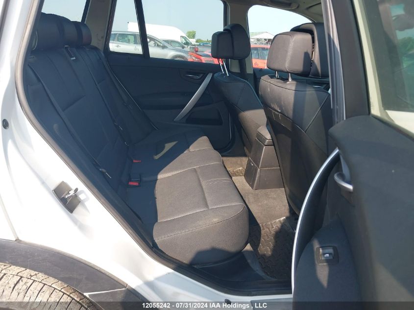 2008 BMW X3 VIN: WBXPC73438WE52262 Lot: 12055242