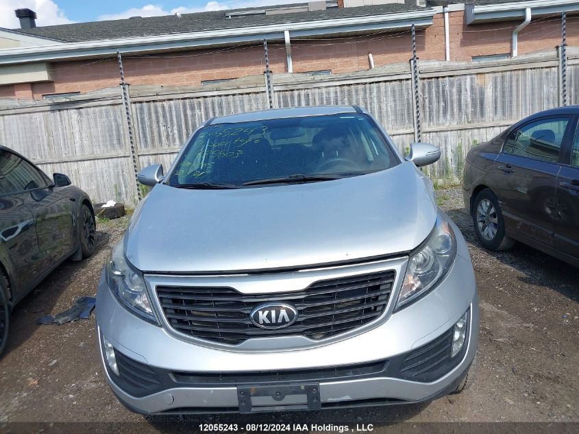 2013 Kia Sportage Lx VIN: KNDPB3A25D7485503 Lot: 12055243