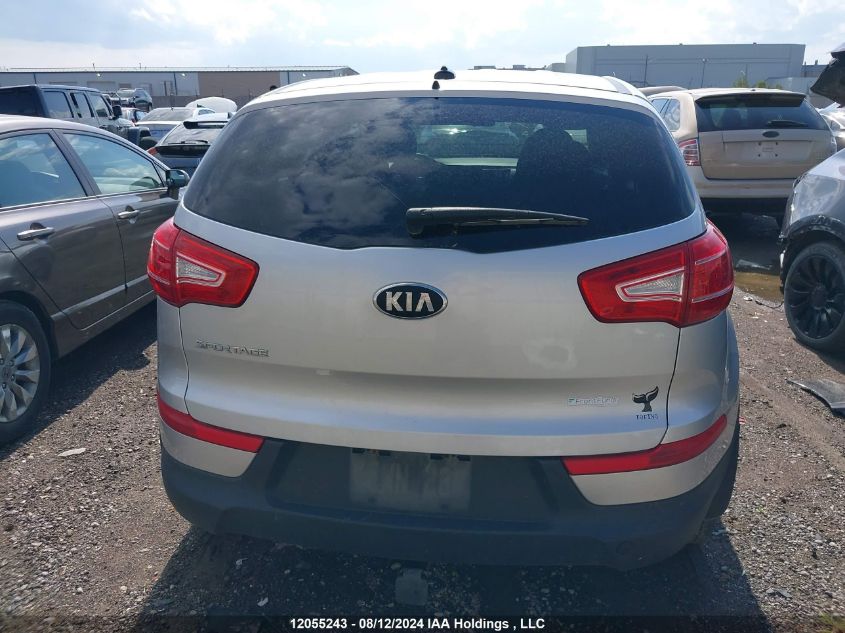 2013 Kia Sportage Lx VIN: KNDPB3A25D7485503 Lot: 12055243