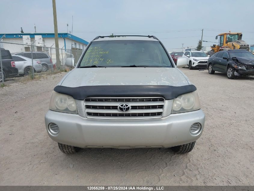 2002 Toyota Highlander Limited VIN: JTEHF21A320047462 Lot: 12055259