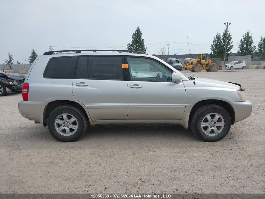2002 Toyota Highlander Limited VIN: JTEHF21A320047462 Lot: 12055259