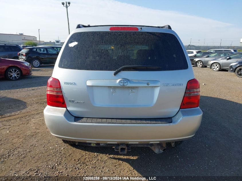 2002 Toyota Highlander Limited VIN: JTEHF21A320047462 Lot: 12055259