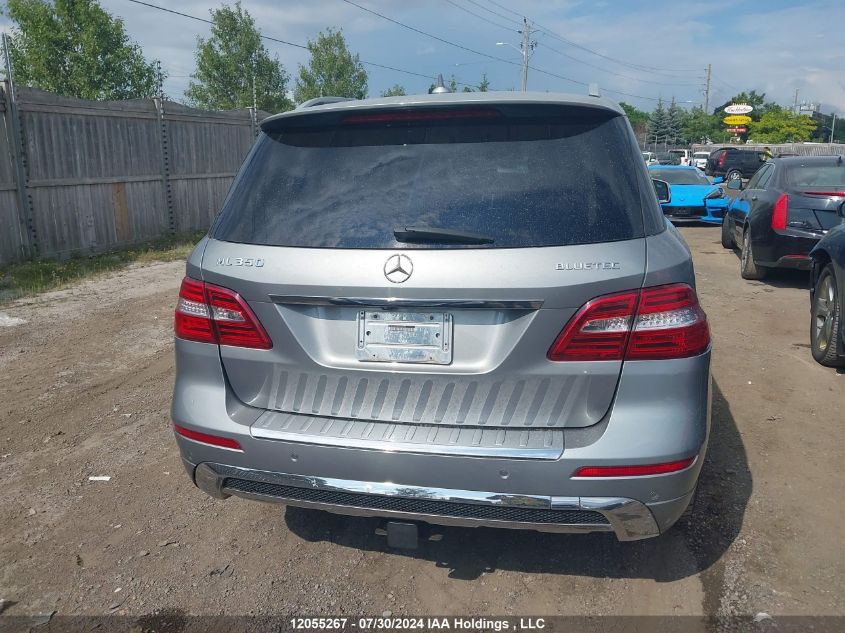 2012 Mercedes-Benz Ml 350 Bluetec VIN: 4JGDA2EB4CA003790 Lot: 12055267