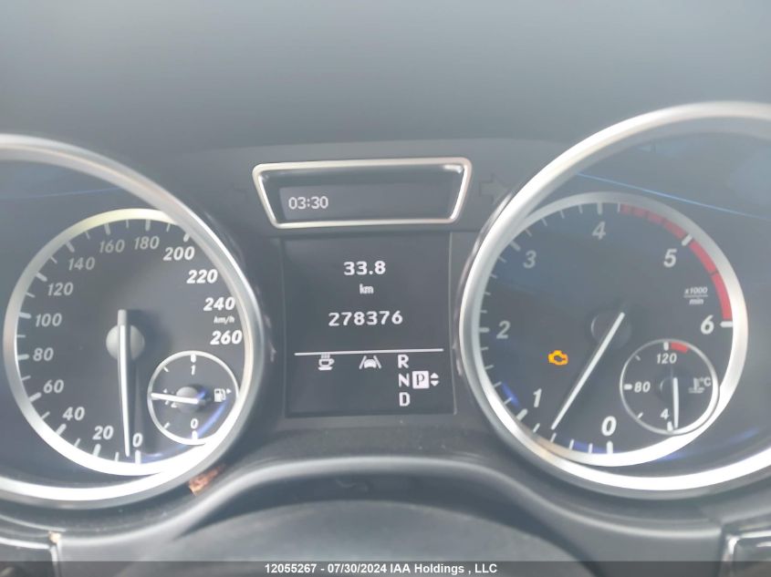 2012 Mercedes-Benz Ml 350 Bluetec VIN: 4JGDA2EB4CA003790 Lot: 12055267