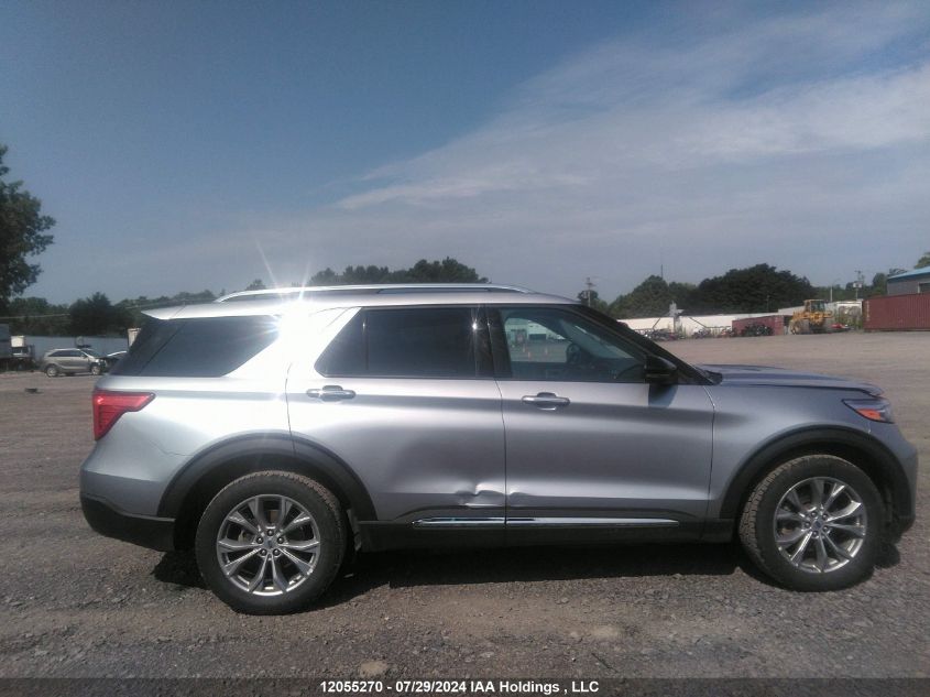 2022 Ford Explorer Limited VIN: 1FMSK8FH3NGB58700 Lot: 12055270