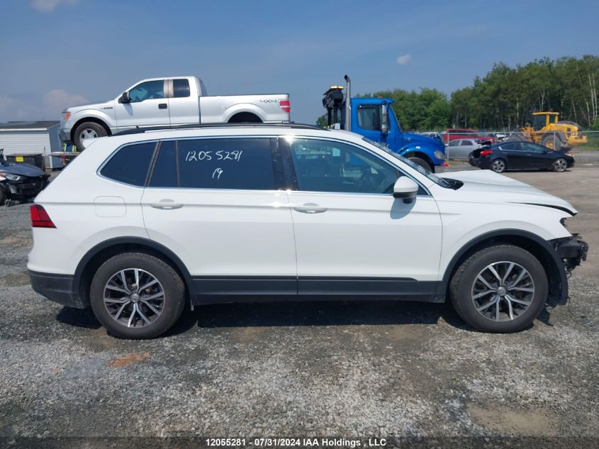 2019 Volkswagen Tiguan VIN: 3VV2B7AX1KM099890 Lot: 12055281