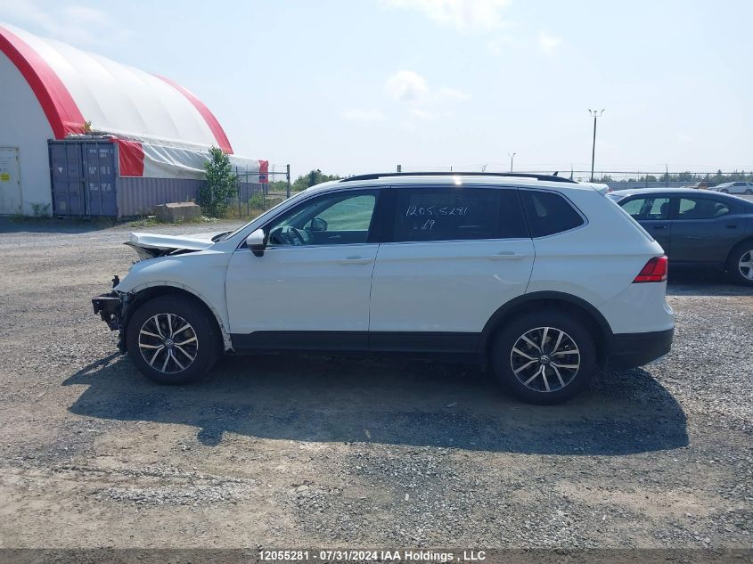 2019 Volkswagen Tiguan VIN: 3VV2B7AX1KM099890 Lot: 12055281