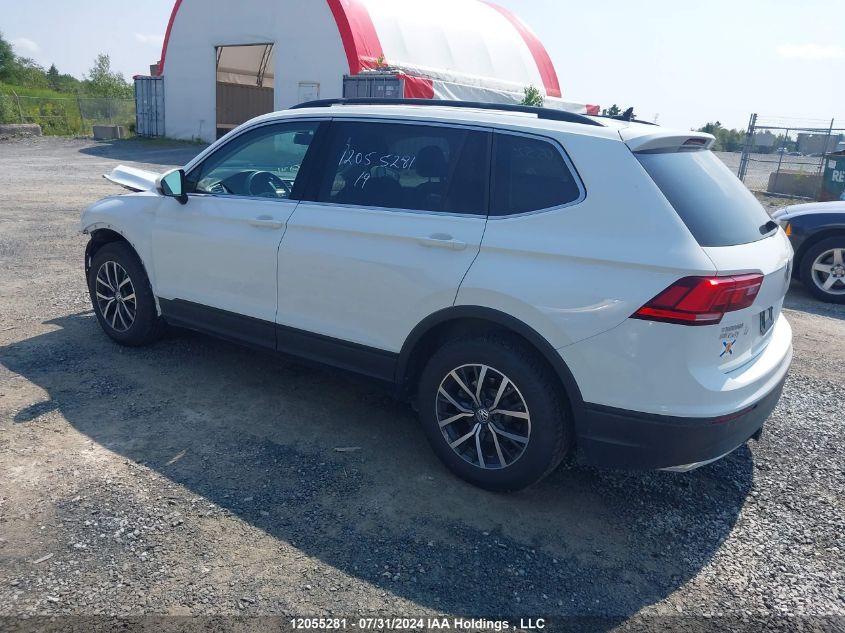 2019 Volkswagen Tiguan VIN: 3VV2B7AX1KM099890 Lot: 12055281