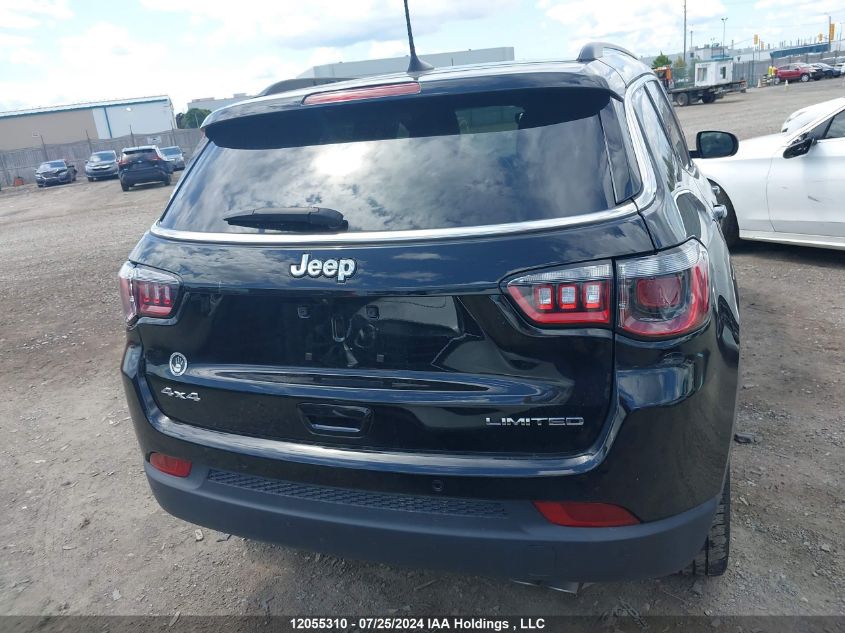 2022 Jeep Compass Limited VIN: 3C4NJDCB8NT172956 Lot: 12055310