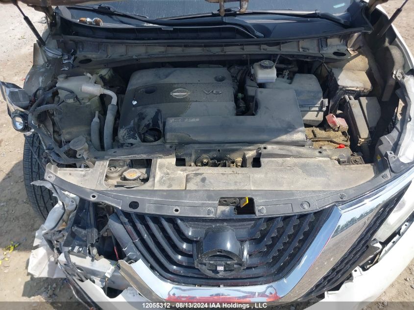 2017 Nissan Murano S/Sl/Sv/Platinum VIN: 5N1AZ2MH4HN180339 Lot: 12055312