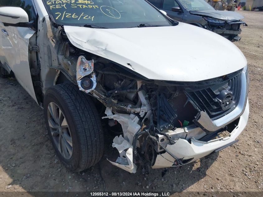 2017 Nissan Murano S/Sl/Sv/Platinum VIN: 5N1AZ2MH4HN180339 Lot: 12055312