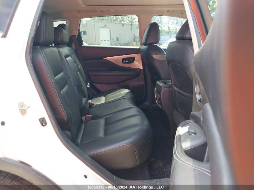 2017 Nissan Murano S/Sl/Sv/Platinum VIN: 5N1AZ2MH4HN180339 Lot: 12055312