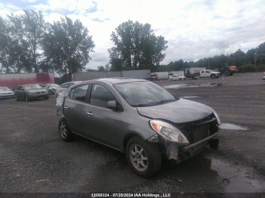 2012 Nissan Versa VIN: 3N1CN7AP6CL877086 Lot: 12055324