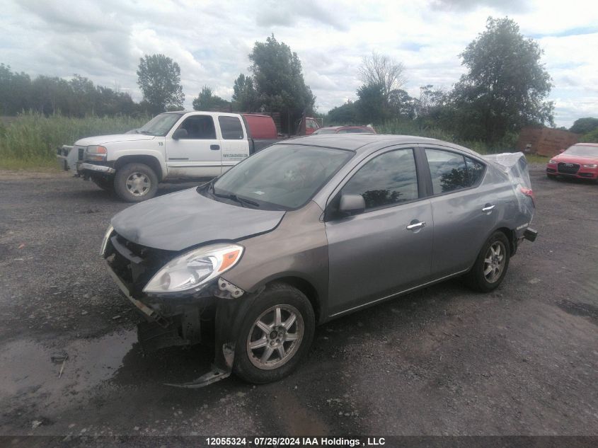 2012 Nissan Versa VIN: 3N1CN7AP6CL877086 Lot: 12055324