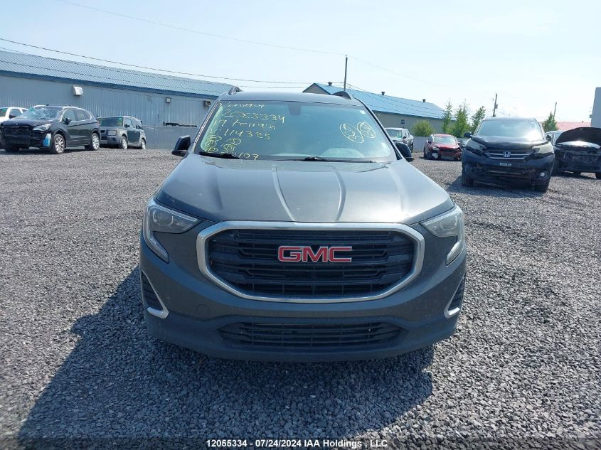 2019 GMC Terrain VIN: 3GKALTEVXKL114325 Lot: 12055334