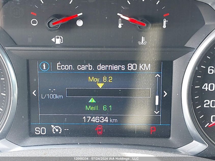 2019 GMC Terrain VIN: 3GKALTEVXKL114325 Lot: 12055334