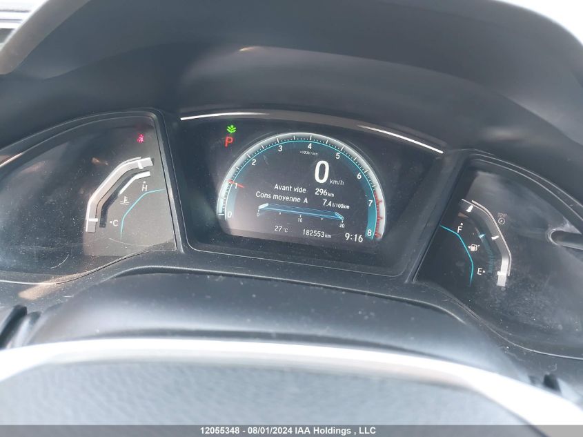 2018 Honda Civic Lx VIN: 2HGFC2F54JH020508 Lot: 12055348