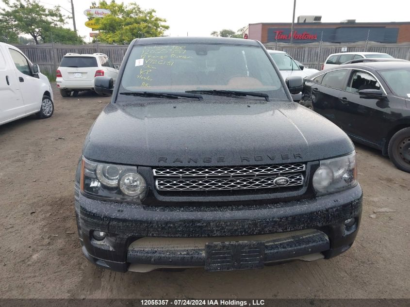 2012 Land Rover Range Rover Sport VIN: SALSK2D41CA726131 Lot: 12055357