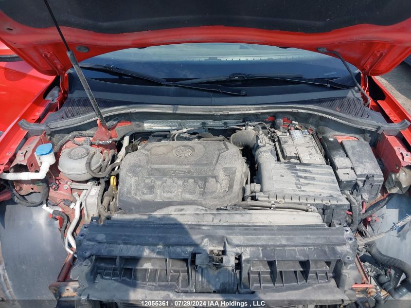 2018 Volkswagen Tiguan Se/Sel VIN: 3VV2B7AX6JM012600 Lot: 12055361