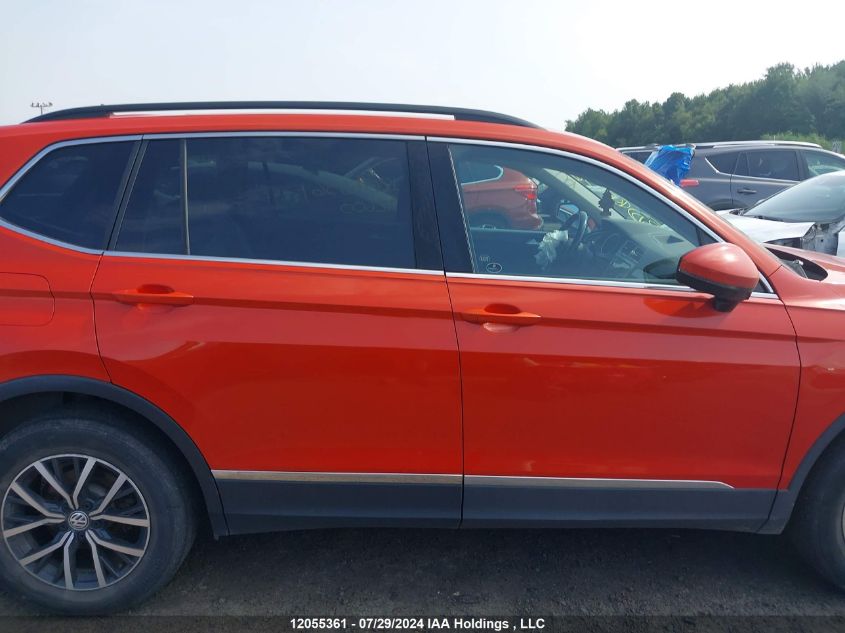 2018 Volkswagen Tiguan Se/Sel VIN: 3VV2B7AX6JM012600 Lot: 12055361