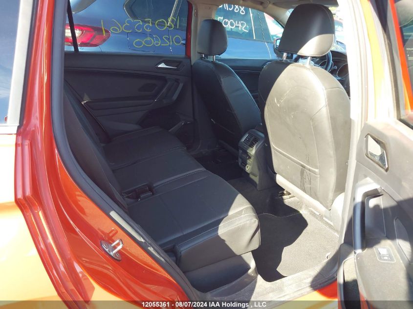 2018 Volkswagen Tiguan Se/Sel VIN: 3VV2B7AX6JM012600 Lot: 12055361