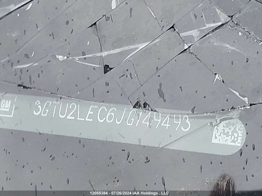 2018 GMC Sierra 1500 VIN: 3GTU2LEC6JG149493 Lot: 12055384