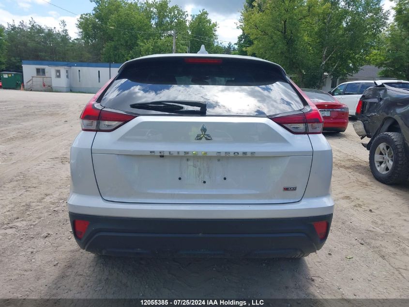 2022 Mitsubishi Eclipse Cross VIN: JA4ATUAAXNZ613170 Lot: 12055385