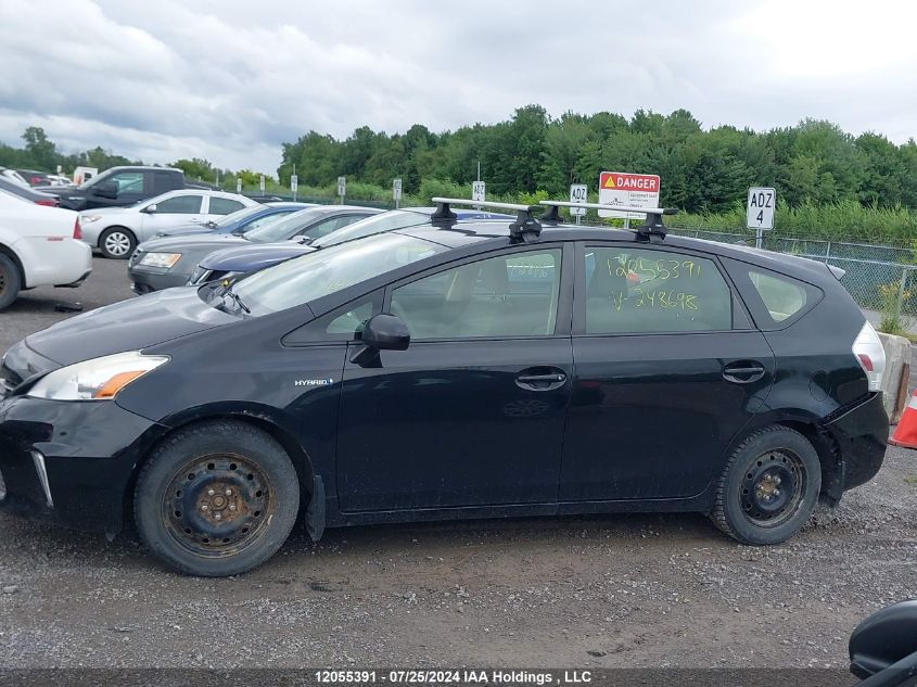 2013 Toyota Prius VIN: JTDZN3EU8D3248698 Lot: 12055391