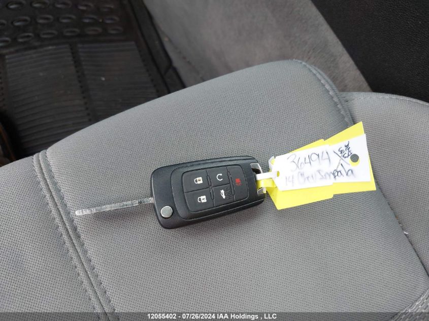 2014 Chevrolet Impala VIN: 2G11Y5SL3E9229604 Lot: 12055402