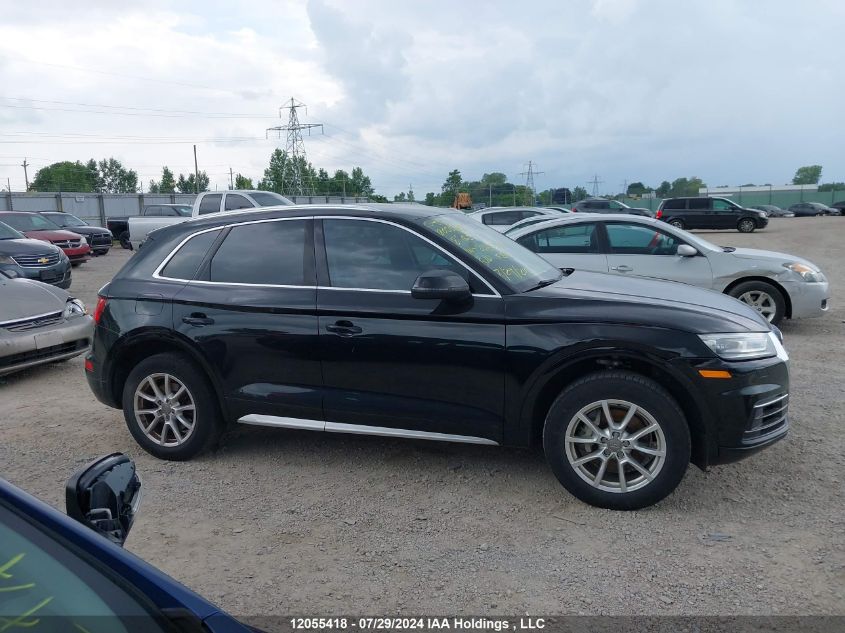 2018 Audi Q5 VIN: WA1ANAFY2J2208535 Lot: 12055418