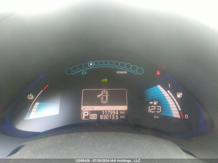 2016 Nissan Leaf VIN: 1N4BZ0CP6GC307632 Lot: 12055426