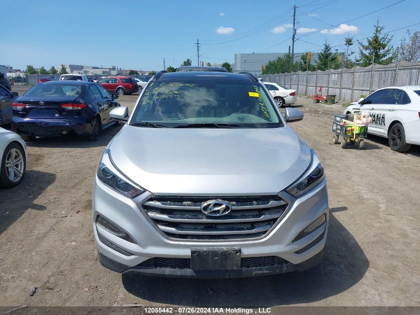 2017 Hyundai Tucson Limited/Sport And Eco/Se VIN: KM8J3CA46HU508259 Lot: 12055442