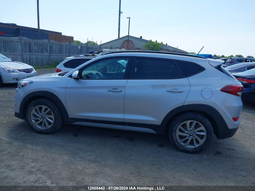 2017 Hyundai Tucson Limited/Sport And Eco/Se VIN: KM8J3CA46HU508259 Lot: 12055442