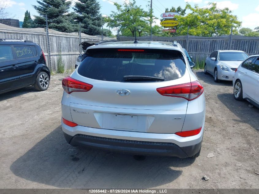 2017 Hyundai Tucson Limited/Sport And Eco/Se VIN: KM8J3CA46HU508259 Lot: 12055442
